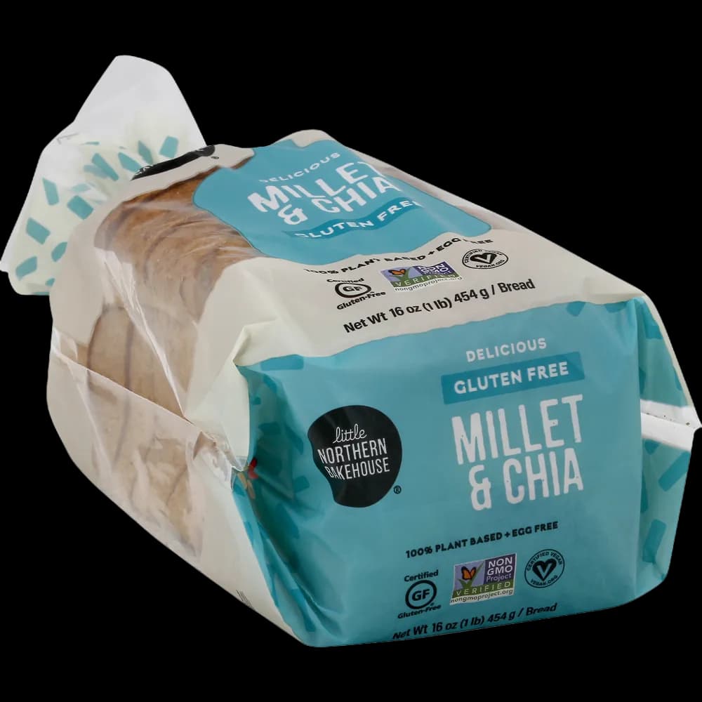 Little Northern Bakehouse Bread, Gluten Free, Millet & Chia