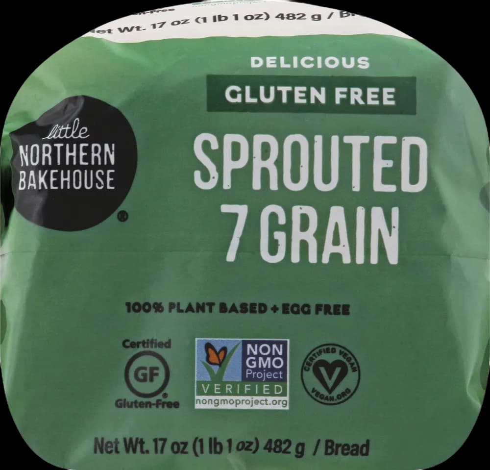 Little Northern Bakehouse Bread, Gluten Free, Sprouted 7 Grain, Delicious