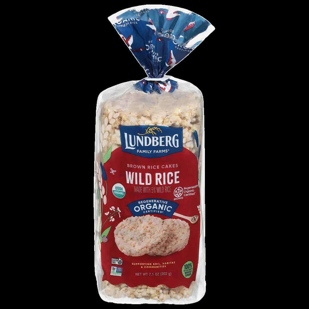 Lundberg Family Farms Organic Wild Rice Brown Rice Cakes