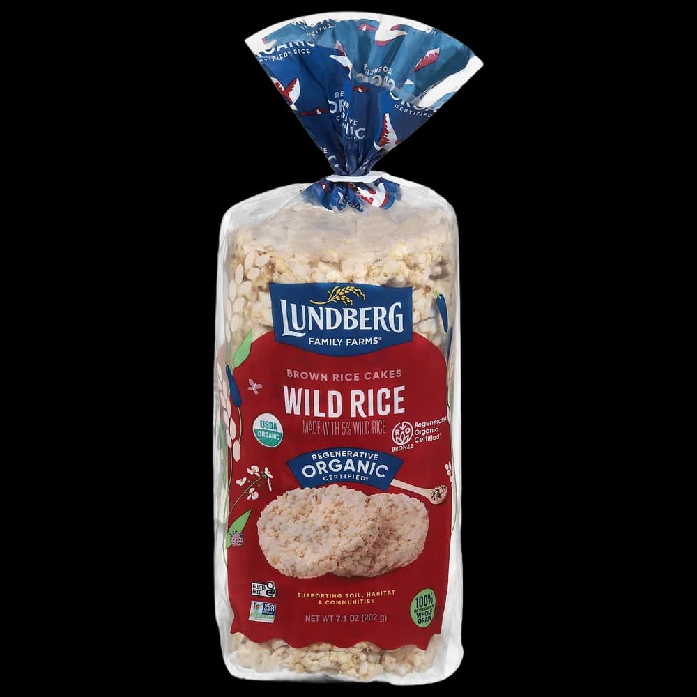 Lundberg Family Farms Organic Wild Rice Brown Rice Cakes