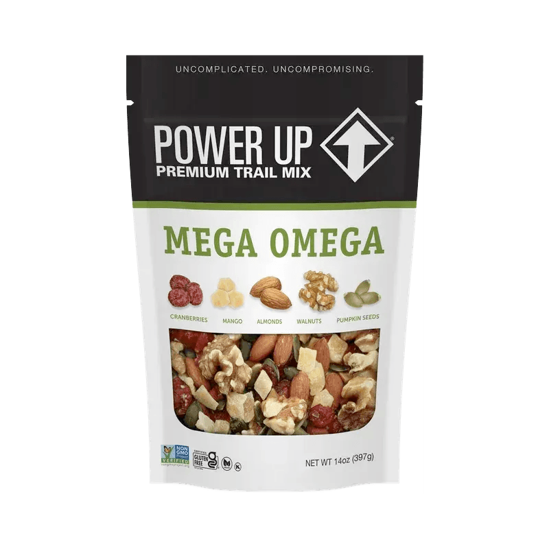 Power Up Premium Trail Mix – Mega Omega