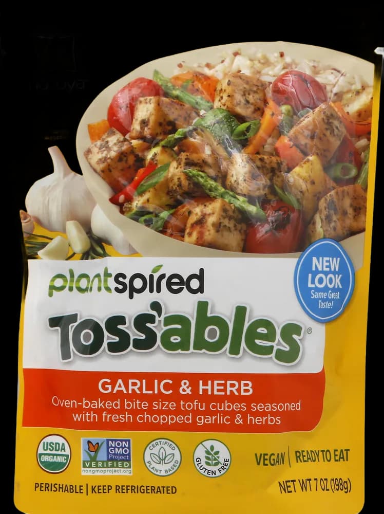 Nasoya Plantspired Toss'ables, Garlic & Herb