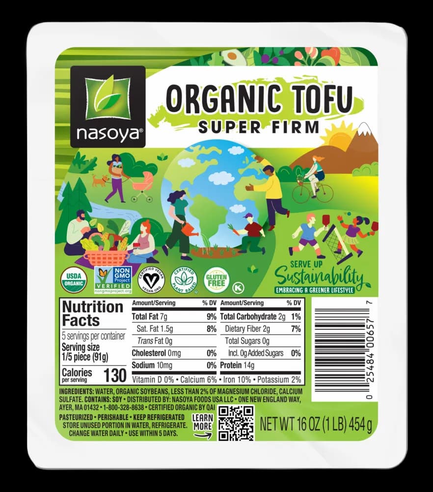 Nasoya Tofu, Organic, Super Firm