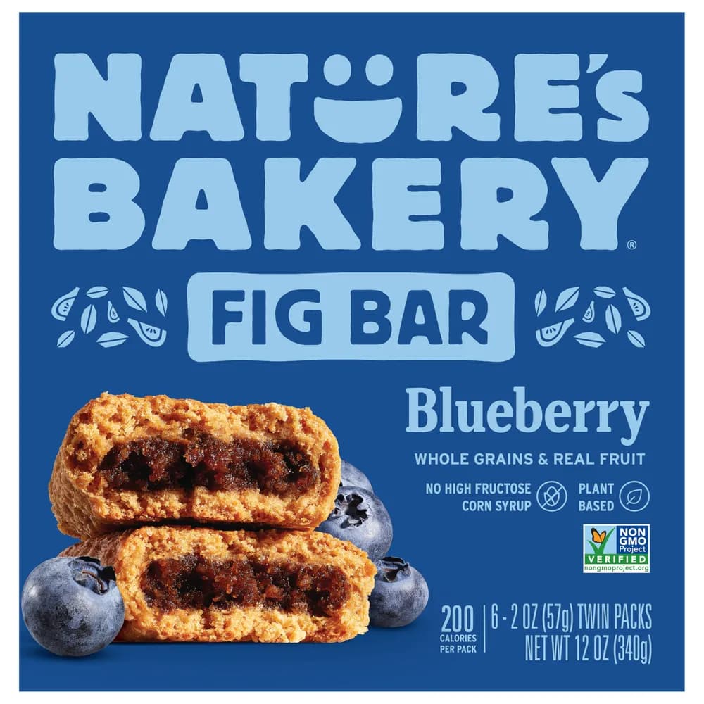 Nature's Bakery Blueberry Fig Bar Twin Packs