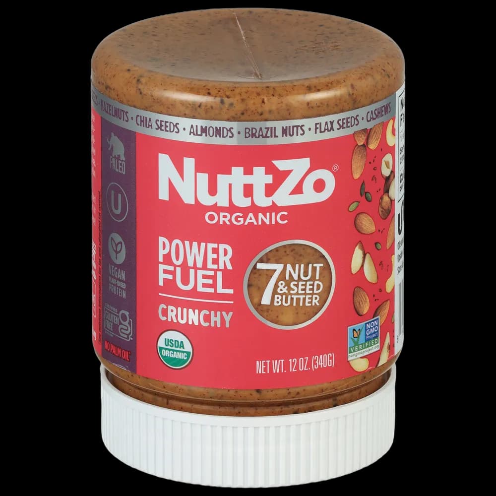 NuttZo 7 Nut & Seed Butter, Organic, Power Fuel, Crunchy