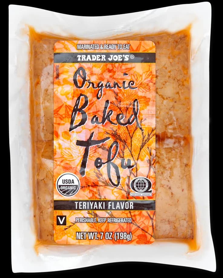 Trader Joe’s Organic Baked Tofu Teriyaki Flavor