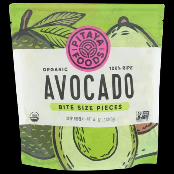 Pitaya Plus Frozen Organic Avocado Bite-Size Pieces