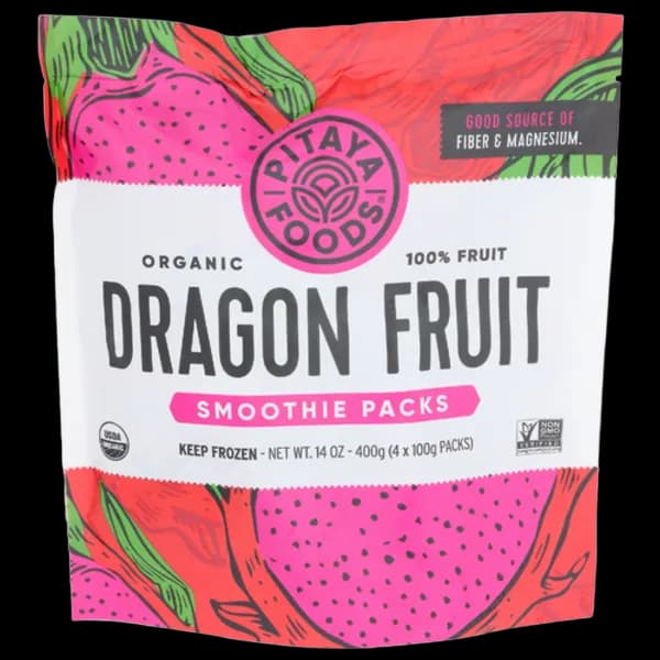Pitaya Plus Organic Dragonfruit Smoothie Packs