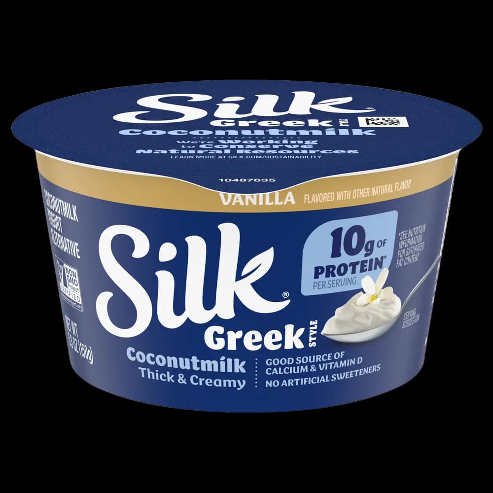 Silk Greek Style Coconutmilk Vanilla Yogurt Alternative