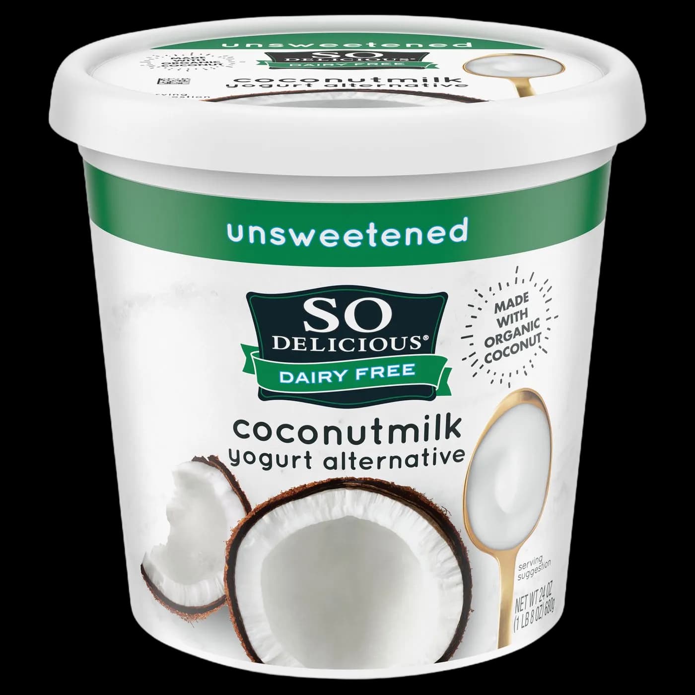 So Delicious Dairy Free Coconut Unsweetened Plain Yogurt Alternative