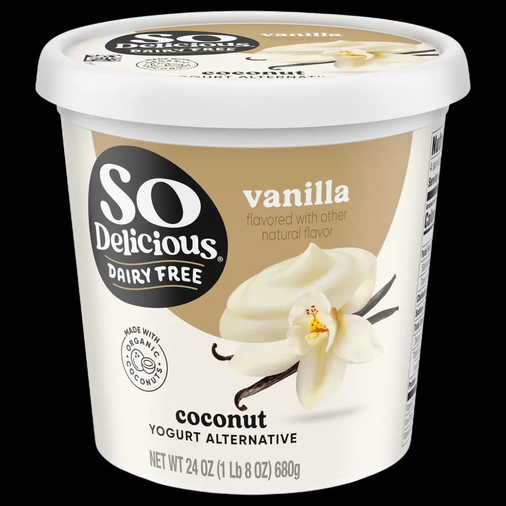 So Delicious Dairy Free Coconut Vanilla Yogurt Alternative