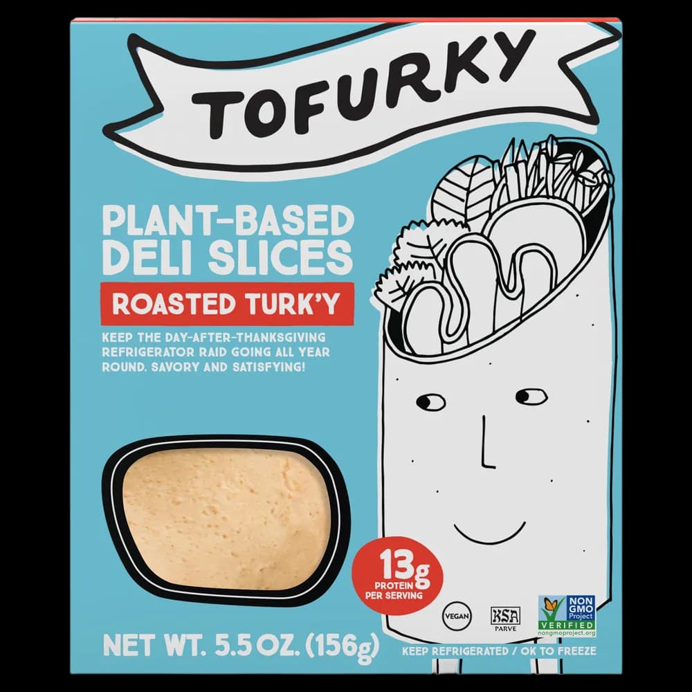 Tofurky Deli Slices, Plant-Based, Roasted Turk'y