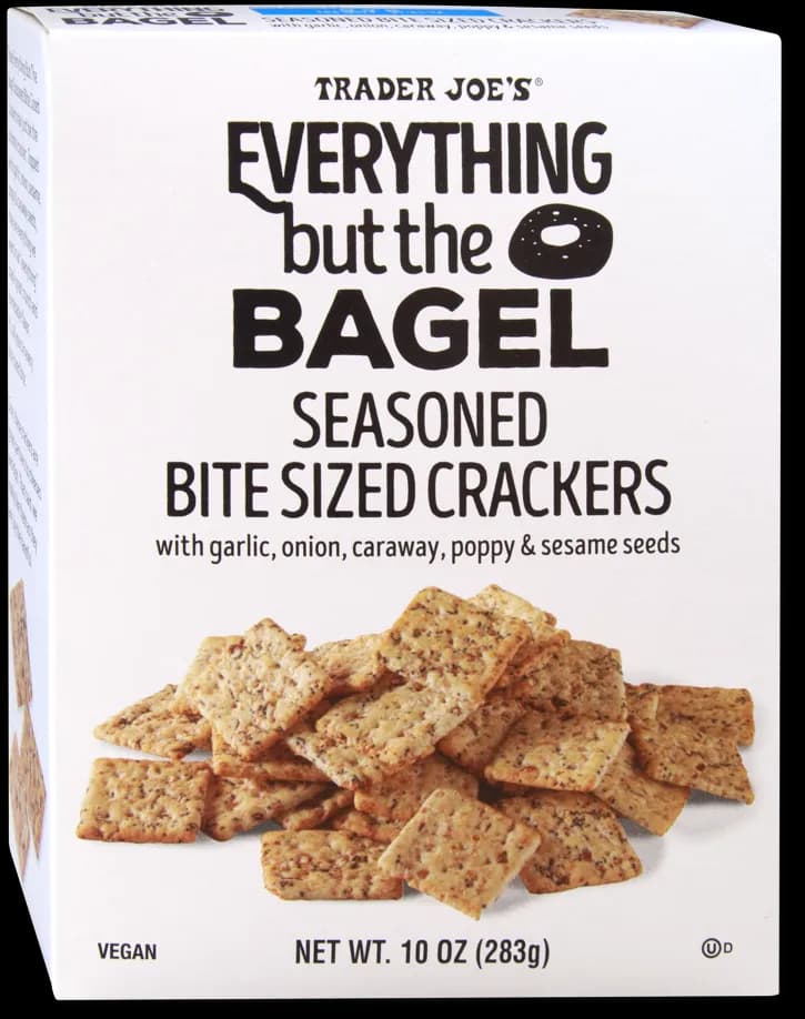 Trader Joe’s Everything but the Bagel Seasoned Crackers