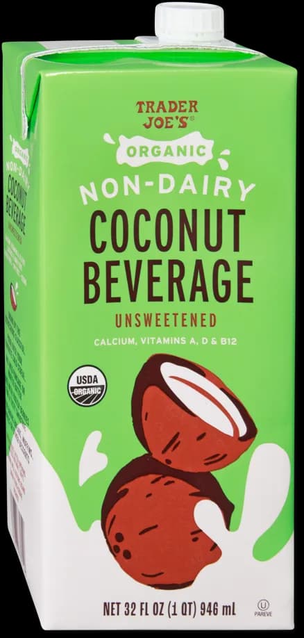 Trader Joe’s Organic Non-Dairy Coconut Beverage Unsweetened
