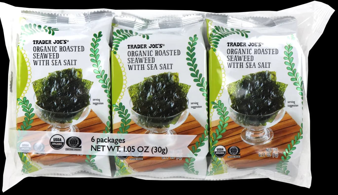 Trader Joe’s Organic Roasted Seaweed with Sea Salt