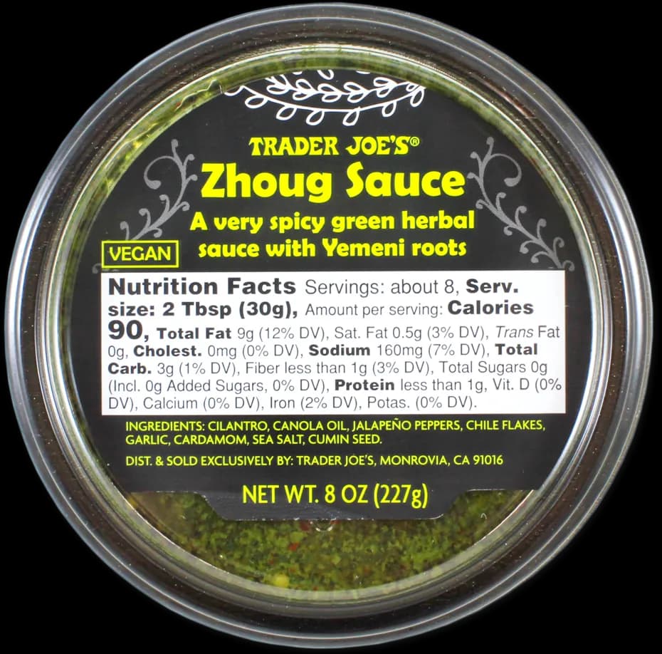 Trader Joe’s Zhoug Sauce
