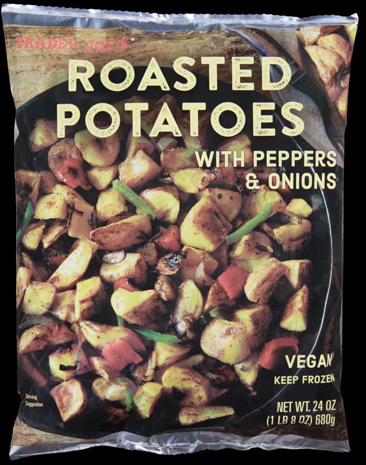 Trader Joe's Roasted Potatoes with Peppers & Onions