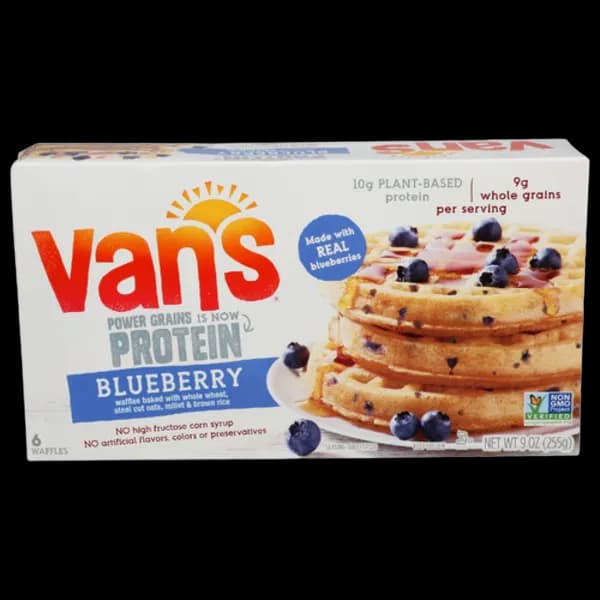 Van's Power Grain Blueberry Waffles